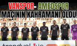 Vanspor-Amedspor Maçının Kahramanı: Çağlar Şahin Akbaba