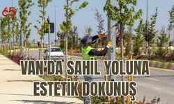 Van'da Sahil Yoluna Estetik Dokunuş
