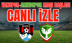 Vanspor FK – Amedspor Maçı Başladı! CANLI İZLE (Canlı Yayın Linki)