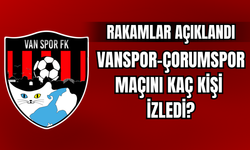 Çorum FK - Vanspor Maçına 8 Bin 25 Seyirci İlgi Gösterdi