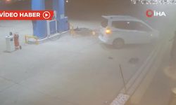 Mardin’de Hafif Ticari Araç Petrol İstasyonuna Daldı: 2 Yaralı
