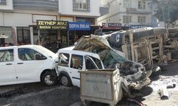 Malatya’da Freni Patlayan Kamyon Dehşet Saçtı: 5 Yaralı, 15 Araç Hasarlı