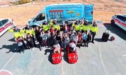 Van’da Miniklere Uygulamalı Trafik Eğitimi