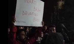 Van YYÜ’de Rojin Kabaiş Adalet Eylemi Sürüyor! DEM Partili Vekil Varlı Kampüse Geldi