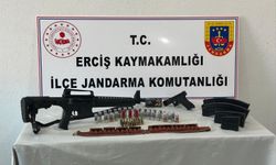 Van’ın Erciş ilçesinde ruhsatsız silah operasyonu