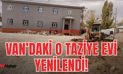 Erciş Karlıyayla Mahallesi'ndeki Taziye Evi Yeniledi!