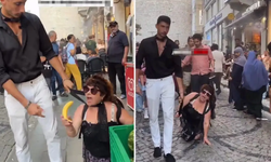 İstanbul'da Skandal Görüntüler: Tasma Takılan Kadın Sokakta Yürütüldü