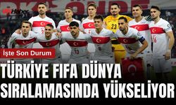 A Milli Futbol Takımı, FIFA sıralamasında 26. sıraya yükseldi