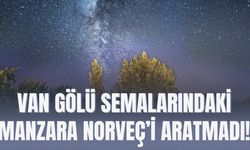 Van Gölü Semalarındaki Manzara Norveç’i Aratmadı!