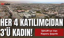 İŞKUR’un Van Raporu Şaşırttı: Her 4 Katılımcıdan 3’ü Kadın!