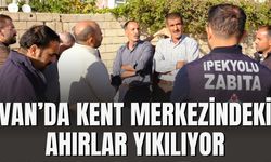 Van’da Kent Merkezindeki Ahırlar Yıkılıyor