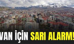 Van İçin Sarı Alarm! Kuvvetli Yağışlar Kapıda