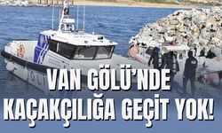 Van Gölü'nde Gece Gündüz Güvenlik Nöbeti