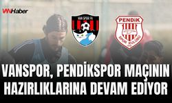 Vanspor, Pendikspor Maçının Hazırlıklarına Devam Ediyor