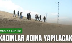 İpekyolu Belediyesi'nden 'Kadın Ormanı' ile Bir İlk: 8 bin 700 Metrekarelik Alanda 500 Meşe Dikilecek