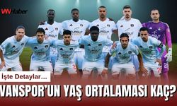 Vanspor’un Yaş Ortalaması 25! İşte Kadrodaki Detaylar