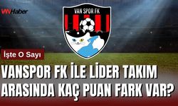 Vanspor FK ile Lider Bodrum FK Arasında Kaç Puan Fark Var?