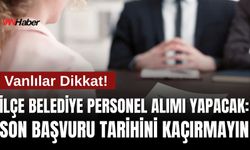 Van'da Bahçesaray Belediyesi Personel Alımı Yapacak: Başvurular Başladı