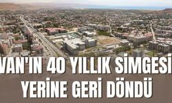 Van'ın Simgesi Haline Gelen "Sözler" Kitabı Maketi Yerine Döndü