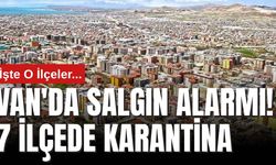 Van'da Şap SAT-1 Alarmı! 7 İlçedeki Mahalleler Karantinada