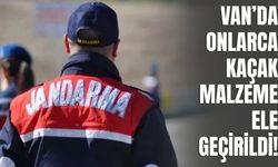 Van Başkale'de Çok Sayıda Malzeme Ele Geçirildi