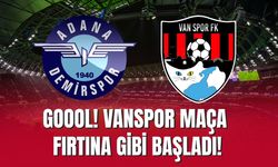 Vanspor Maça Fırtına Gibi Başladı!