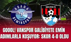 GOOOL! Vanspor Galibiyete Emin Adımlarla Koşuyor: Skor 4-0 Oldu