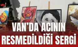 Van’da “Gazze Resim Sergisi” açıldı