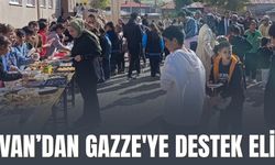 Van Muradiye'den Gazze'ye Destek Eli