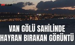 Van Gölü Çevresindeki Dağlarda Bulut Hareketleri Görüntülendi