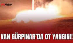 Van Gürpınar’da Ot Yangını!