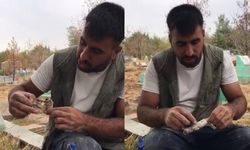 Diyarbakır'da Mezarlıktan Kefenlenmiş Oyuncak Bebek Çıktı!