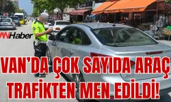 Van’da 64 Araç Trafikten Men Edildi İşte Nedeni...