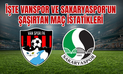 İşte Vanspor ve Sakaryaspor’un Son Maç İstatistikleri
