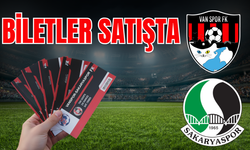 Sakaryaspor- Vanspor Maçı İçin Biletler Satışta!