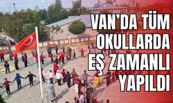Van’da Okullarda Eş Zamanlı Afet ve Tahliye Tatbikatı Gerçekleştirildi
