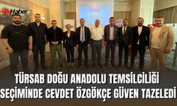 TÜRSAB Doğu Anadolu Temsilciliği Seçiminde Cevdet Özgökçe Güven Tazeledi