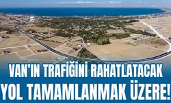 Van’da Trafiği Rahatlatacak Elmalık Yolu’nda Asfalt Serimi Başladı