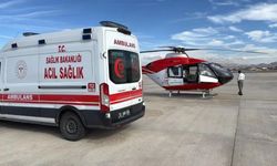 Yaralı Vatandaş Helikopter Ambulansla Van’a Nakledildi