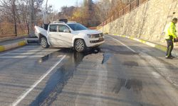 Kamyonet 7 Metreden Düştü: 3’ü Çocuk 4 Kişi Yaralandı