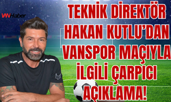 Vanspor Teknik Direktörü Hakan Kutlu: “9 Kişi Kalan Rakibimize Karşı Kazanmamız Gerekirdi”
