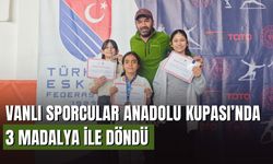 Vanlı Sporcular Anadolu Kupası’nda 3 Madalya ile Döndü