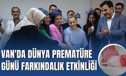 Van'da Dünya Prematüre Günü Farkındalık Etkinliği
