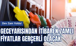 Motorine Geceden İtibaren 2 TL 7 Kuruşluk Zam Geliyor