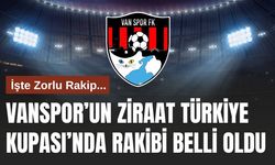 Vanspor’un Ziraat Türkiye Kupası’nda Rakibi Trabzonspor Oldu