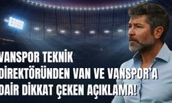 Vanspor Teknik Direktöründen Van ve Vanspor’a Dair Dikkat Çeken Açıklama!