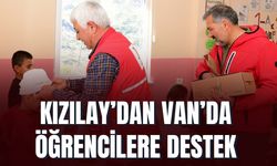 Kızılay’dan Van’da Öğrencilere Destek