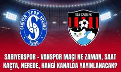 Sarıyerspor - Vanspor Maçı Ne Zaman, Saat Kaçta, Nerede, Hangi Kanalda Yayınlanacak?