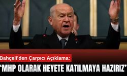 Bahçeli’den Çarpıcı Açıklama: “MHP Olarak Heyete Katılmaya hazırız”