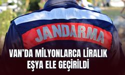 Van Başkale'de 4.1 Milyon TL Değerinde Kaçak Malzeme Ele Geçirildi